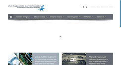Desktop Screenshot of oldamericaninc.net